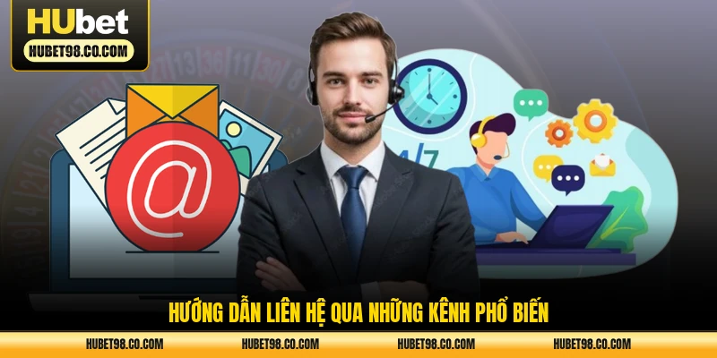 Hướng dẫn liên hệ qua những kênh phổ biến