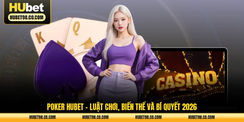 poker hubet - luật chơi biến thể và bí quyết 2026